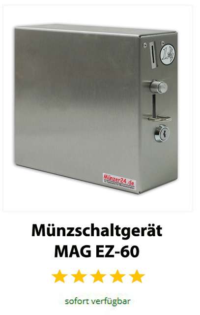 Edelstahl Münzschaltgerät MAG EZ 60