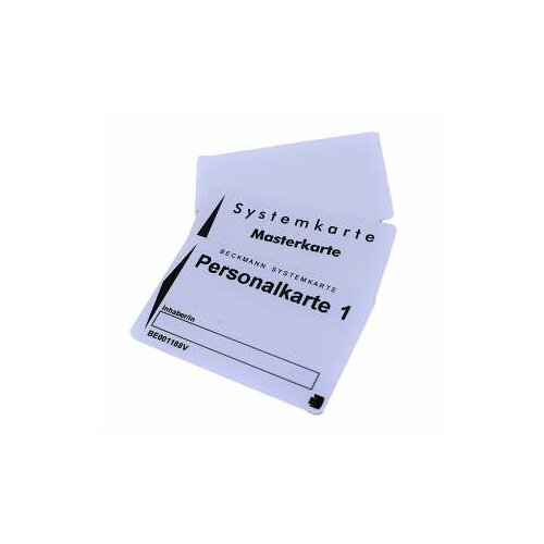 Beckmann system cards and customer cards set