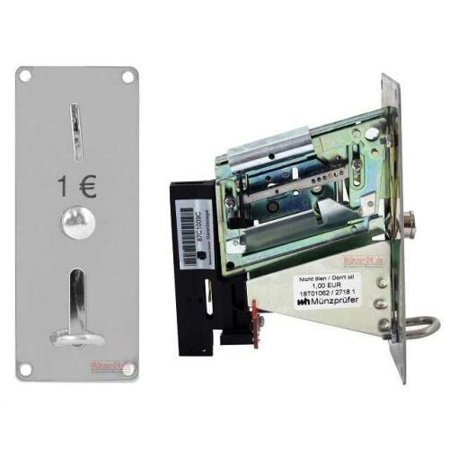 Beckmann coin validator, front panel 129mm x 52mm, photoelectric barrier