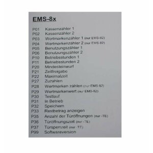 Münzer Beckmann EMS-82 - 24 Volt AC Kleinspannung