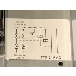 Shower coins Beckmann EMS 81 VA - 24 volts