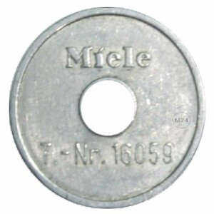 Miele wash token WM 9 ( Nr.11726), 50 pieces