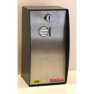 Token vending machine IHGE WM 3001 VA for tokens pd24, used 140
