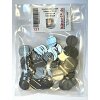 Wertmarke pd 25 (25mm x 2mm), profiliert, vernickelt, VE=100