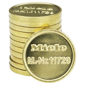 Miele wash token WM 8 ( Nr.11729), 50 pieces